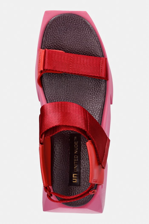 United Nude sandały na platformie damskie Bull Run różowy 1089896416