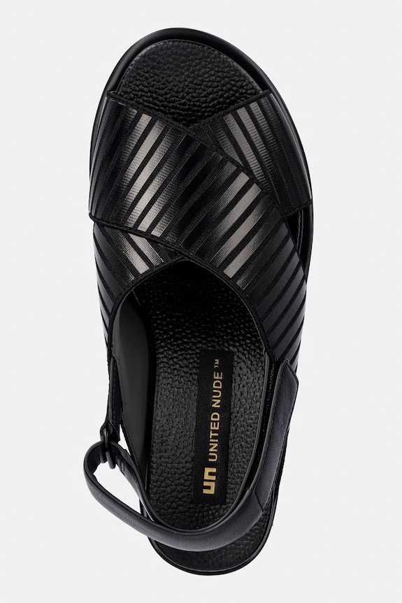 United Nude sandále s otvorenou pätou dámske Rico X Sandal čierna 110130116