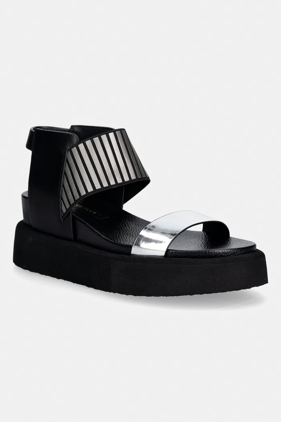 United Nude sandale Rico Sandal II coturn negru 1101493916