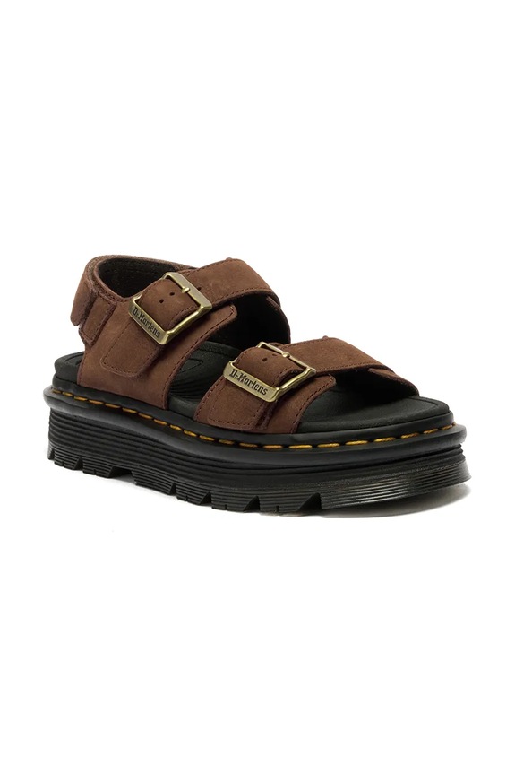 Dr. Martens ZebZag Sandal sandale cu platformă pentru femei din nubuc DM42853200