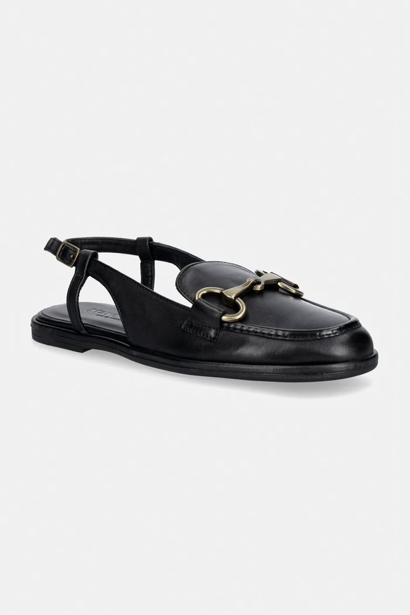 Marc O'Polo mocasini de piele Alva 6A piele negru 60217241101184