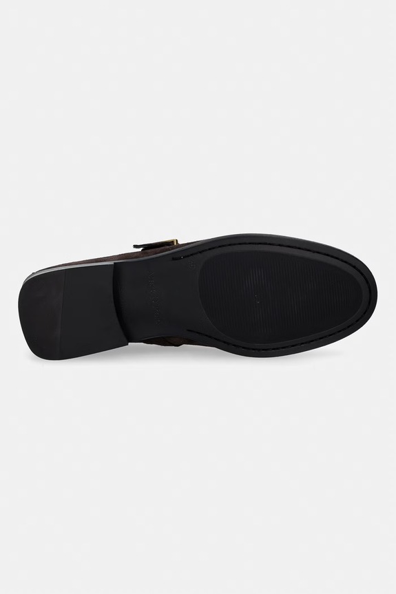 Marc O'Polo mocasini din piele întoarsă Fiona 2B 60218633201325 maro