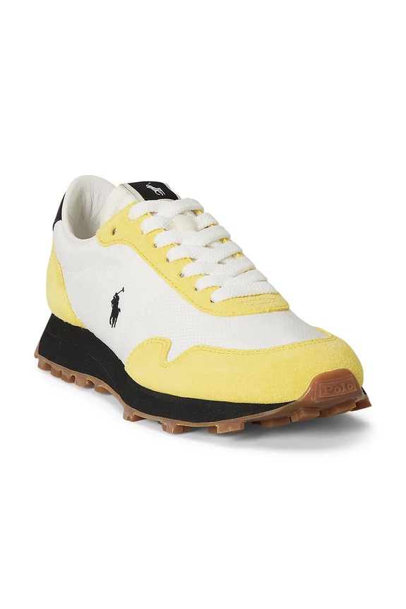 Polo Ralph Lauren sneakersy SUEDE/MESH-PRL 804956697002 żółty SS26