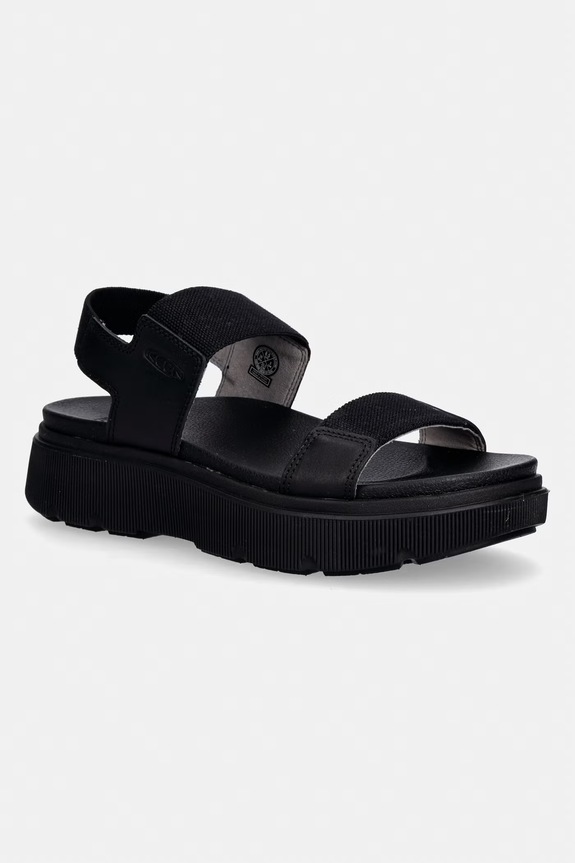 Keen sandały na platformie damskie ELLE czarny 1031898