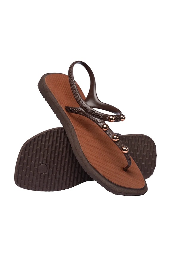 Obuća Havaianas sandale za žene FLASH FUSION 4150244.7909 smeđa