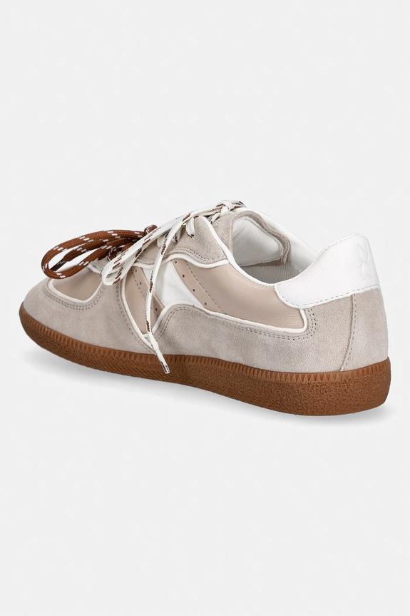 Obuwie Nokwol sneakersy zamszowe August August.Beige.White beżowy