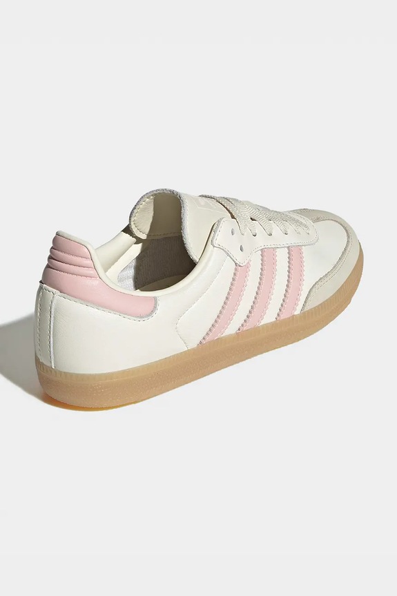 Obuća adidas Originals Samba Og tenisice za žene od kože IH9059 bež