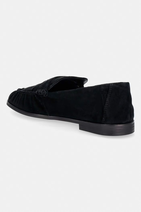 Obuća Steve Madden mokasinke za žene od brušene kože Muse 11005231.015 crna
