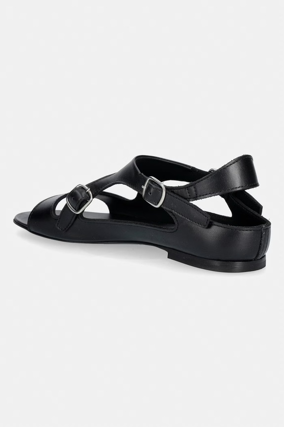 Încălțăminte Coperni Buckle On sandale pentru femei din piele COPSH100F6043 negru