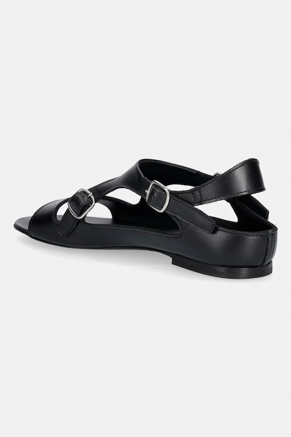 Încălțăminte Coperni Buckle On sandale pentru femei din piele COPSH100F6043 negru