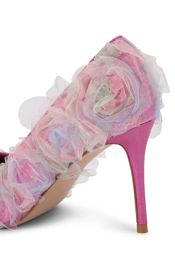 Obutev Kurt Geiger London salonarji Belgravia Eagle Court 3939957609 roza