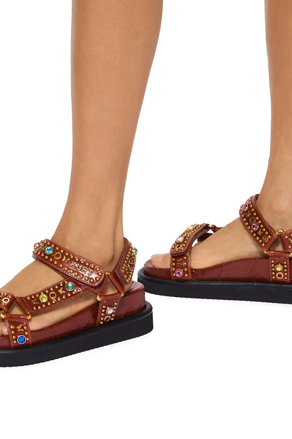 Kurt Geiger London sandale ženske kožne Orson Sandal 4461639109