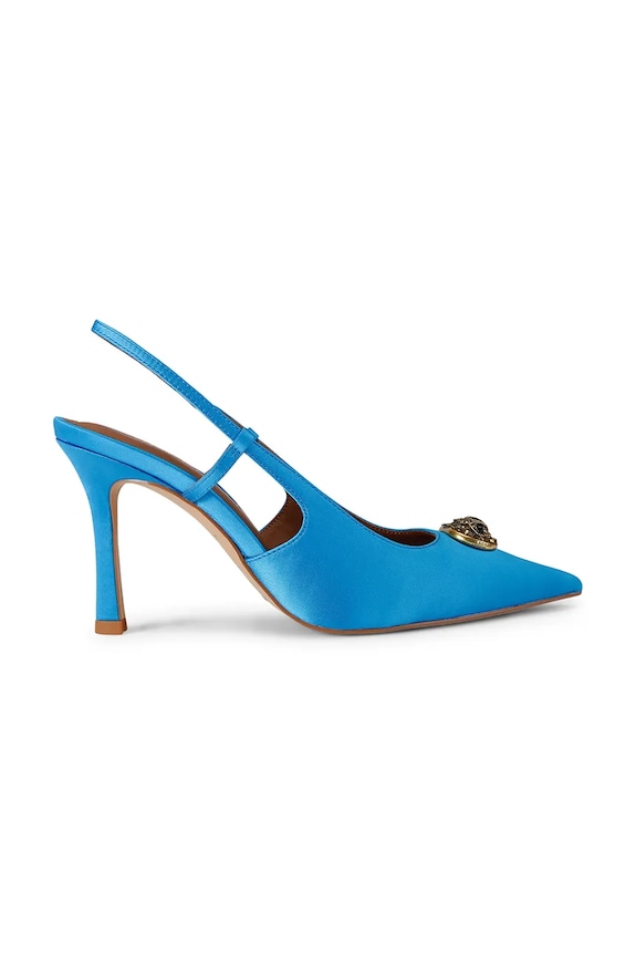 Kurt Geiger London szpilki Chelsea Point Slingback niebieski 5598880609