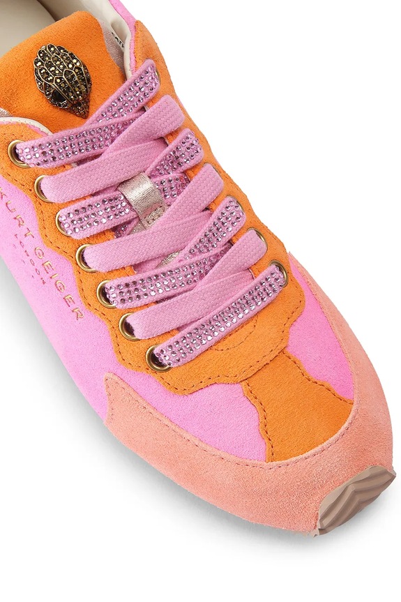 Kurt Geiger London Islington Sneaker tenisky dámske kožené ružová 4396057209