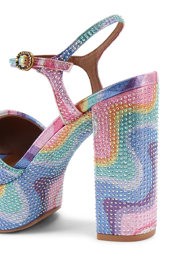 Obuwie Kurt Geiger London sandały na koturnie Kensington Platform Sdl 9798869609 multicolor