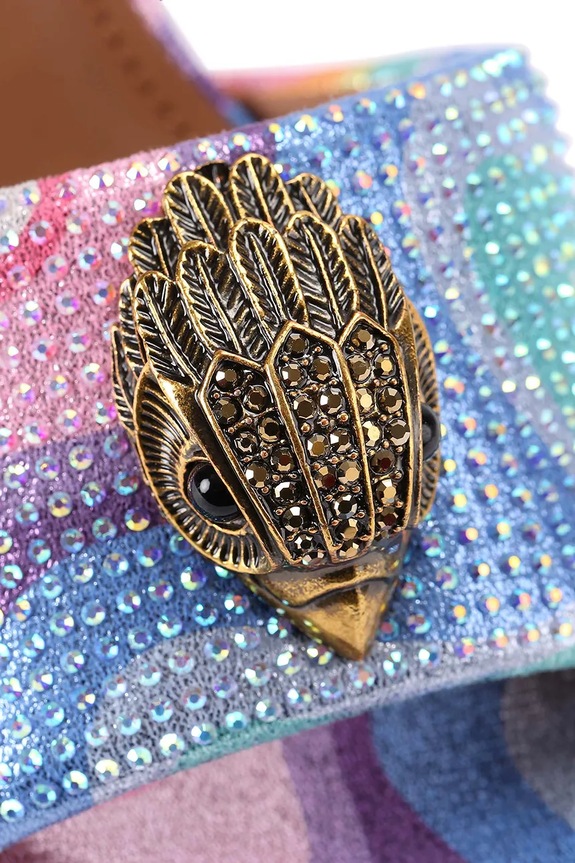 Kurt Geiger London sandały na koturnie Kensington Platform Sdl 9798869609 multicolor