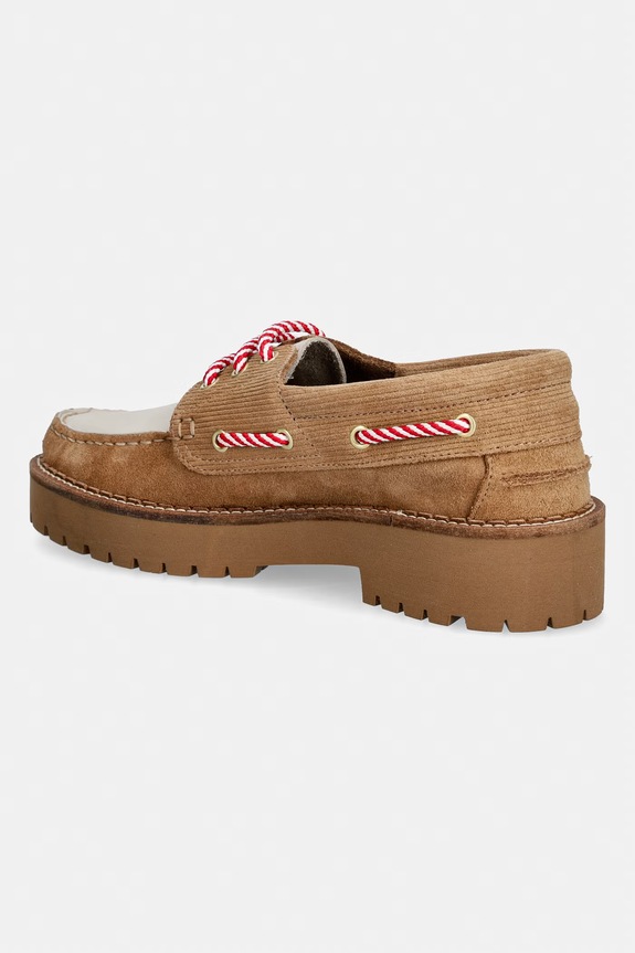 Obuwie Barbour LFO0798BE11 mokasyny damskie LFO0798BE11 brązowy