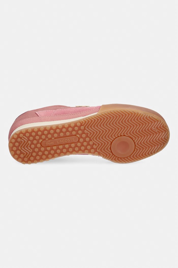 Lacoste Aura sneakersy damskie zamszowe 50SFA0163.AJX różowy