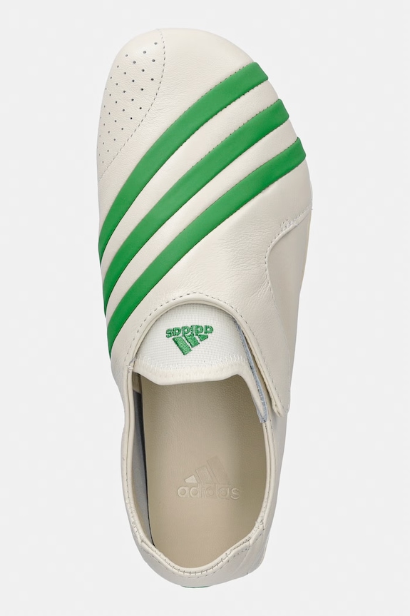 adidas Originals x Pharrell Williams YOGA VARIO FLAT EARTHER маратонки от кожа бежов KI7669