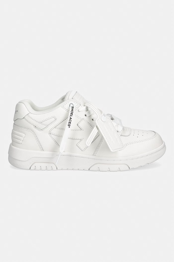 Off-White Out of Office sneakers boty dámské kožené W259C9L008 bílá SS26
