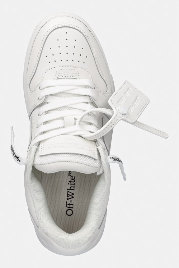 Off-White Out of Office sneakers boty dámské kožené bílá W259C9L008