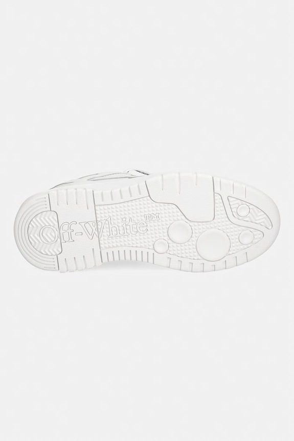 Off-White Out of Office sneakers boty dámské kožené W259C9L008 bílá