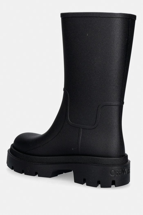Boty Off-White Reboot Rainy Days holínky dámské W049C9M001 černá