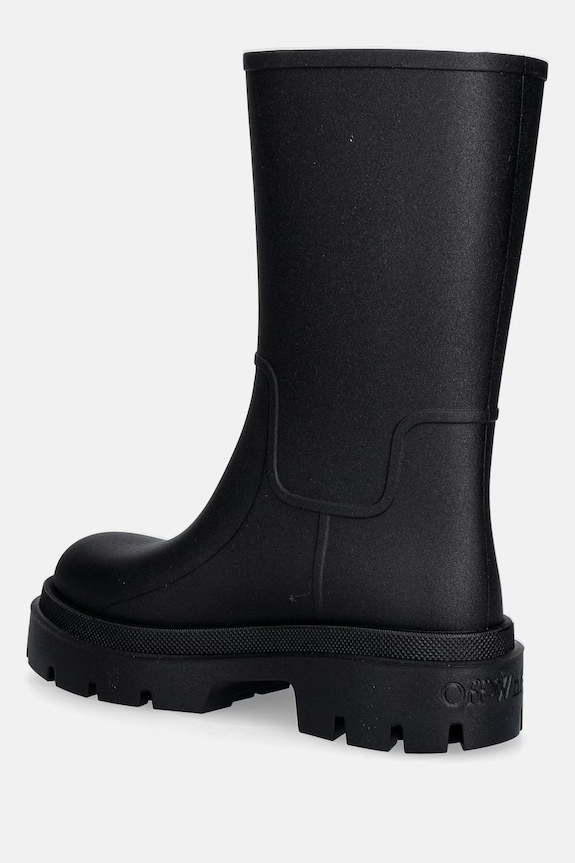 Boty Off-White Reboot Rainy Days holínky dámské W049C9M001 černá