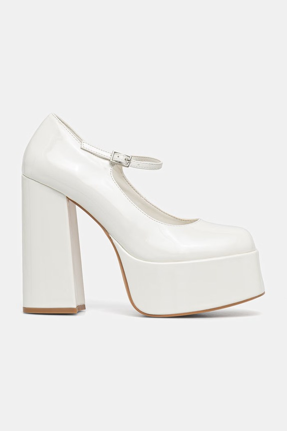 Koi Footwear czółenka DBP2 DBP2.WHITE biały SS26