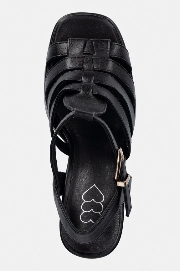 Koi Footwear sandały na słupku DBP55 czarny DBP55.BLACK