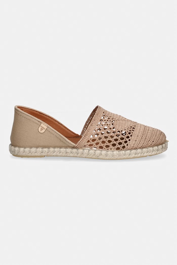 Verbenas espadrile pentru femei CARMEN CROCHET-LINO/PARIS 0300580561.PIEDRA bej SS26