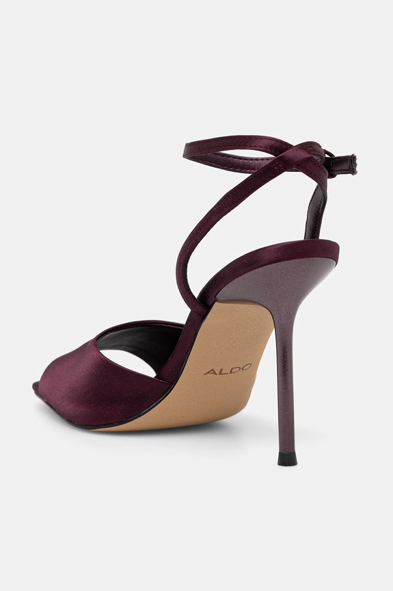 Obuwie Aldo sandały na szpilce KAIASIEN 14151894.KAIASIEN bordowy