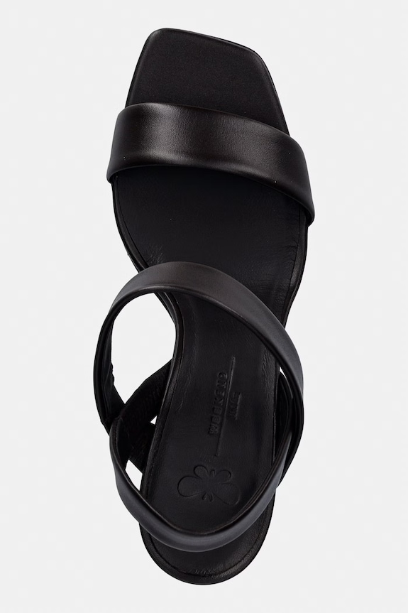 Weekend Max Mara sandale cu toc înalt din piele Wkaaffetto maro 2615521015600.DBROWN