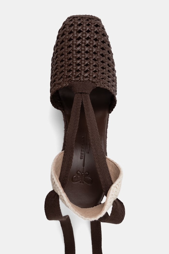 Weekend Max Mara espadrily na platforme po celej dĺžke dámske Wkaaccordo hnedá 2615521155600.TOBACCO