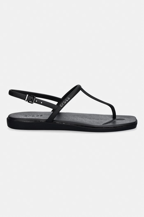 Crocs Miami Thong sandale cu călcâiul deschis pentru femei 209793.001 negru SS26