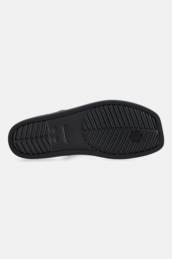 Crocs Miami Thong sandale cu călcâiul deschis pentru femei 209793.001 negru