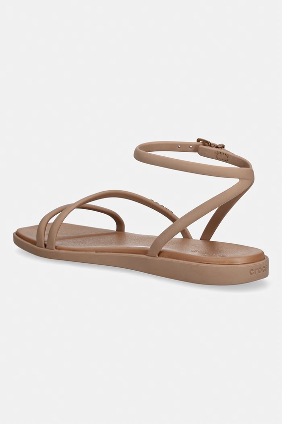 Obuwie Crocs Miami Ankle Strap sandały damskie 212256.2JJ brązowy
