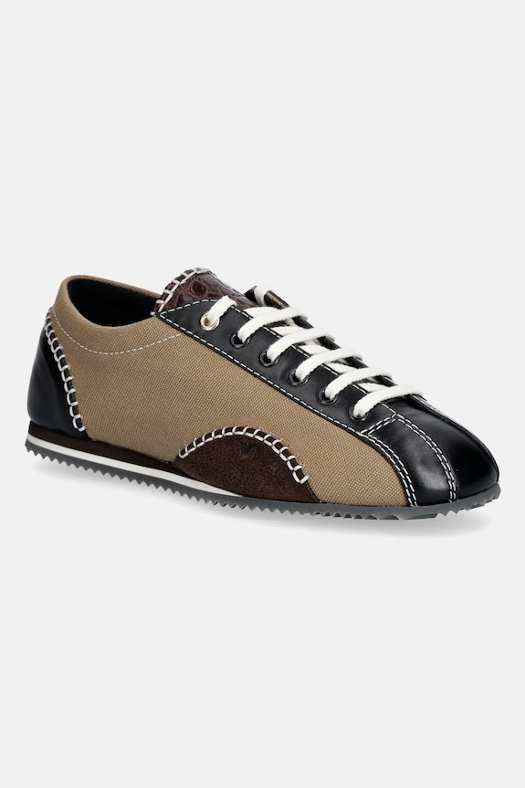 Wales Bonner Paris Trainer sneakers pentru femei maro WBW46040A.23071.533