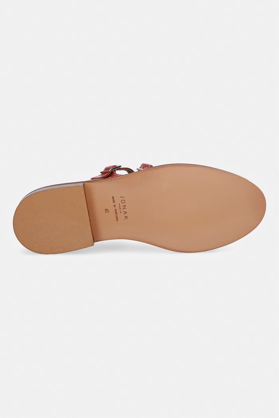 Jonak baleriny skórzane DREAMY VERNIS 3800515 różowy