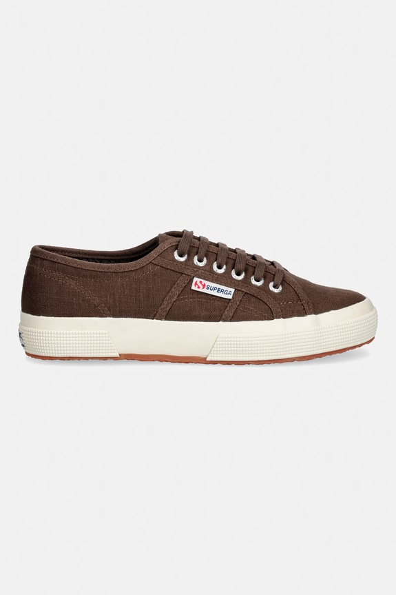 Superga 2750 LINEN tenisky dámske S6138IW.A0K hnedá SS26