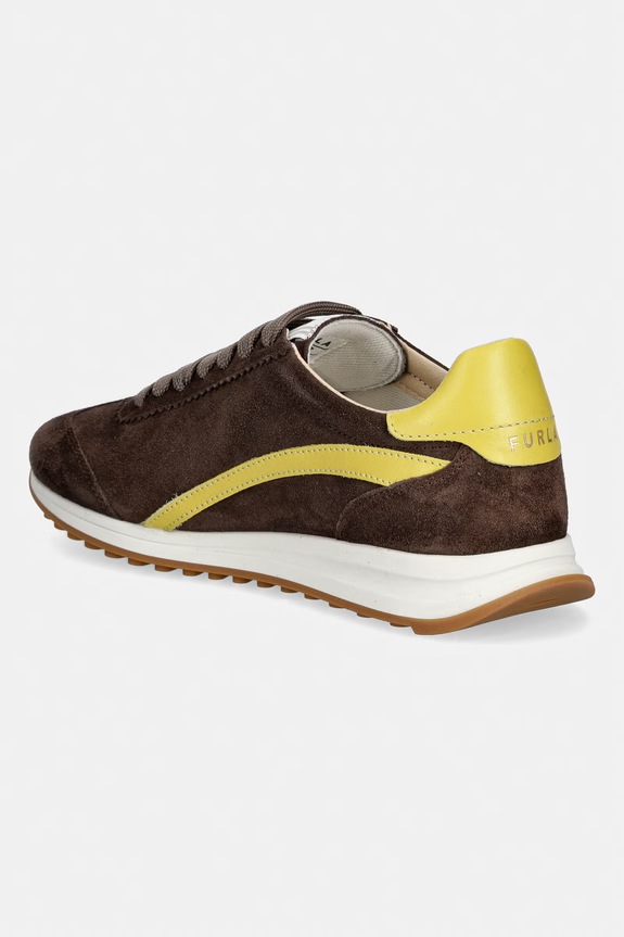 Obuwie Furla Retro' sneakersy damskie zamszowe YK56RET.BX0580.4719S brązowy