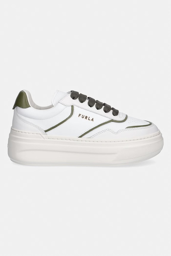Furla Nuage tenisky dámske kožené YK73NUA.BX4470.4712S zelená SS26