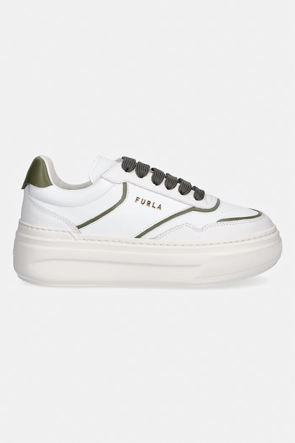 Furla Nuage tenisky dámske kožené YK73NUA.BX4470.4712S zelená SS26