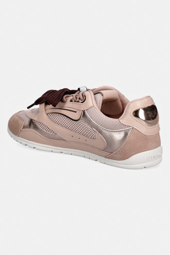 Obuwie Pinko Yulia 01 sneakersy damskie SS0185.P020.P26 różowy