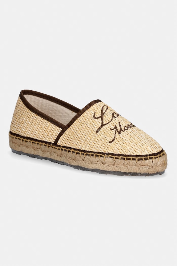 Love Moschino espadrile pentru femei bej JA10272G0OJR110E