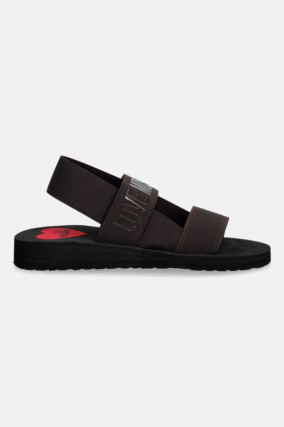 Love Moschino sandały damskie JA16033G0OJN7203 brązowy SS26