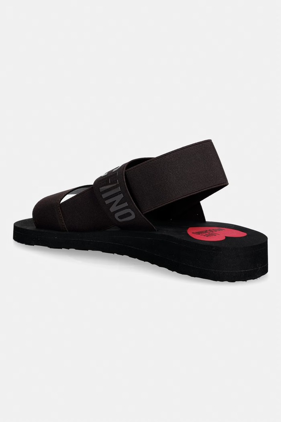 Obuwie Love Moschino sandały damskie JA16033G0OJN7203 brązowy