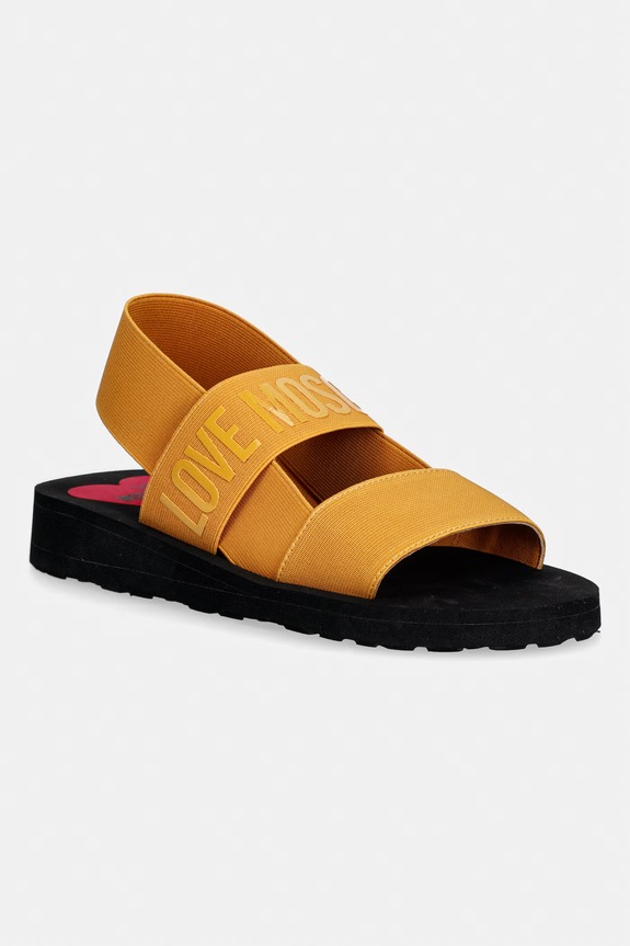 Love Moschino sandały damskie pomarańczowy JA16033G0OJN7411