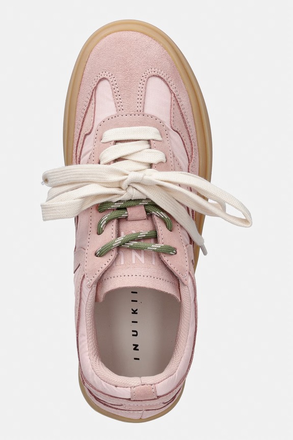 Inuikii γυναικεία sneakers Lynn Suede ροζ 1001.001.0461.601