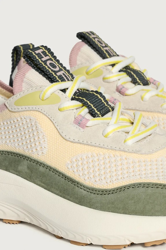 Încălțăminte Hoff TRAVELER GREEN sneakers pentru femei, din piele întoarsă 22549004 verde